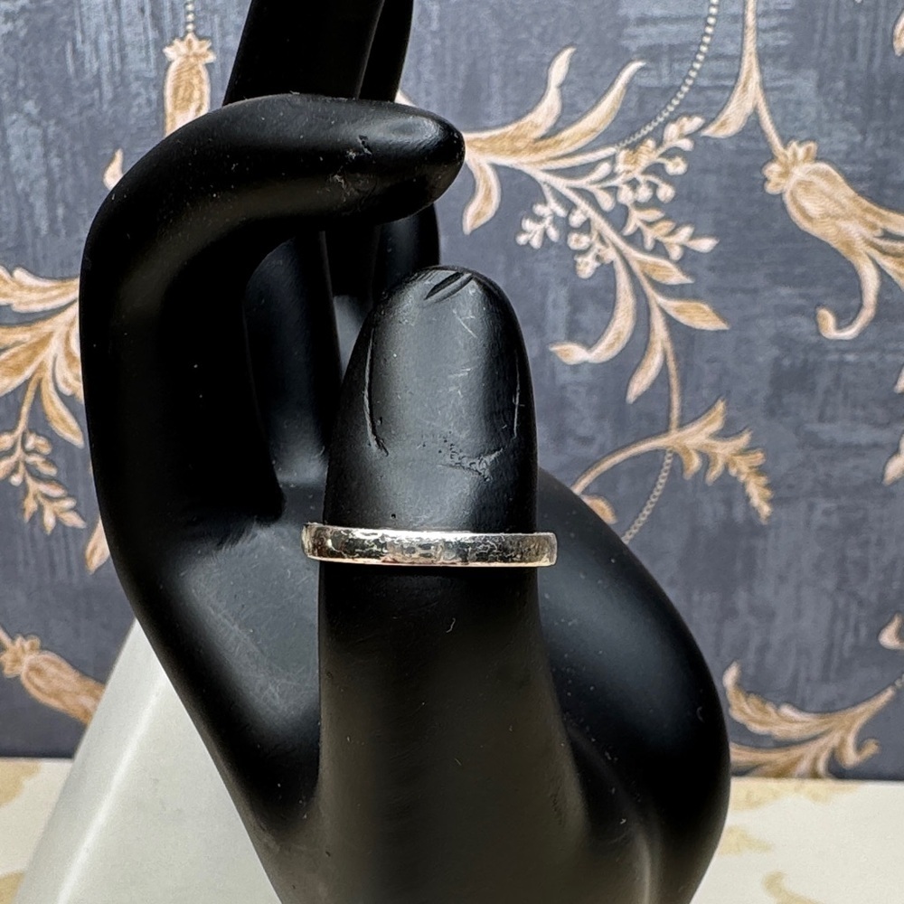 Vintage Estate 925 Marked Sterling Silver Butterfly Ring Lot D44 - Picture 4 of 9